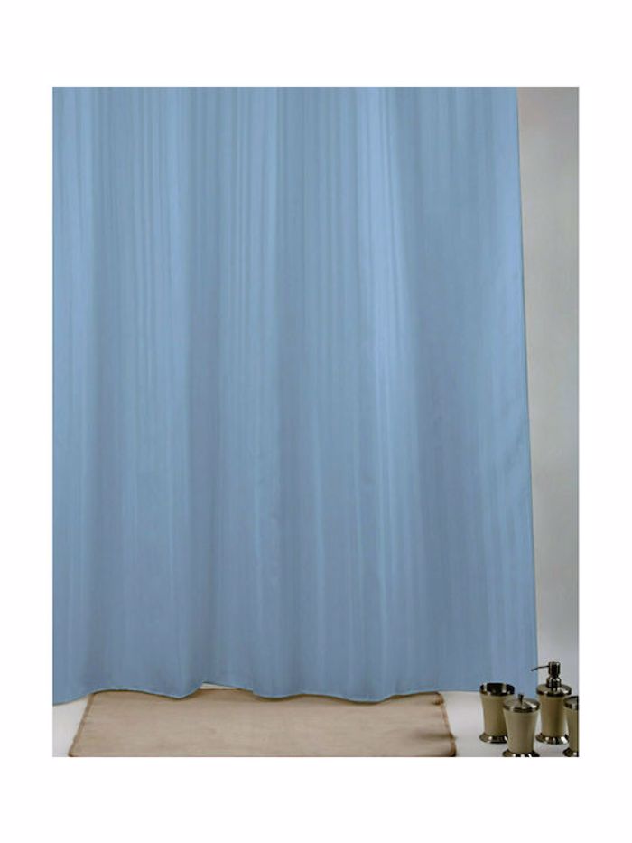 Import Hellas Kourtina Baniou ufasmatini Rigone Ble 180x200cm
